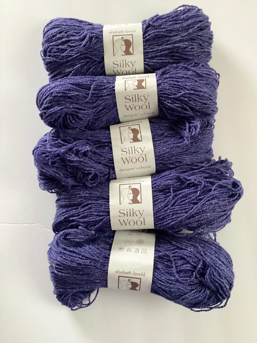 5- Elsebeth Lavold Silky Wool -58- Columbine Wool/Silk/Nylon-175m/50g